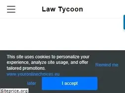 Sites similar to lawtycoon.com