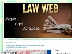 Sites similar to lawweb.in