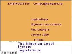 Sites similar to lawyard.ng