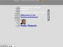 Sites similar to lawyer-pietsch.de