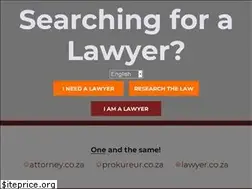 Sites similar to lawyer.co.za