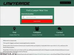 Sites similar to lawyerade.com