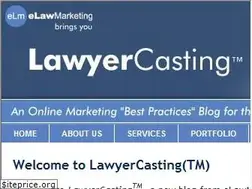 Sites similar to lawyercasting.com