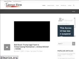 Sites similar to lawyerfirmnews.com
