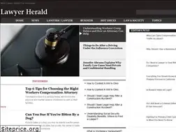 Sites similar to lawyerherald.com