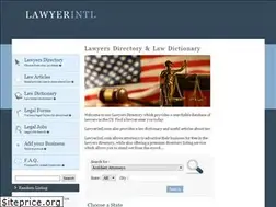 Sites similar to lawyerintl.com