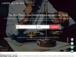 Sites similar to lawyerlawfirm.my