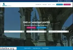 Sites similar to lawyerlocate.ca