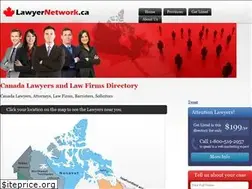 Sites similar to lawyernetwork.ca