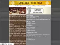 Sites similar to lawyers-antevski.com.mk