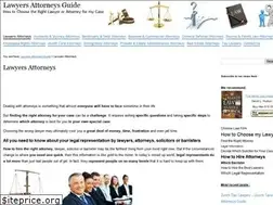 Sites similar to lawyers-attorneys-guide.com