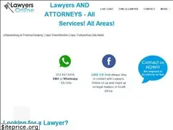 Sites similar to lawyers-online.co.za