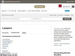 Sites similar to lawyers.law.cornell.edu