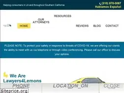 Sites similar to lawyers4lemons.com