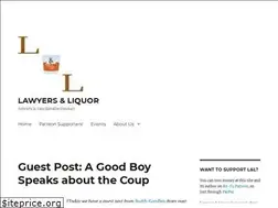Sites similar to lawyersandliquor.com