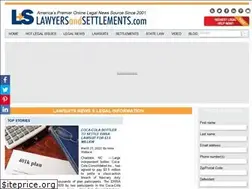Sites similar to lawyersandsettlements.com