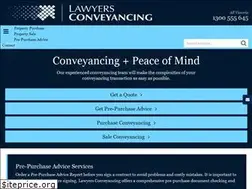 Sites similar to lawyersconveyancing.com.au