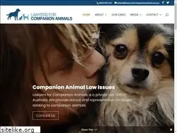 Sites similar to lawyersforcompanionanimals.com.au