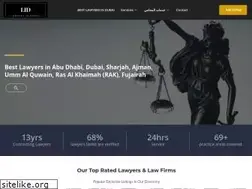 Sites similar to lawyersindubai.ae
