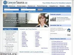 Sites similar to lawyersource.ca
