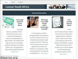 Sites similar to lawyersouthafrica.co.za
