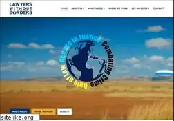 Sites similar to lawyerswithoutborders.org