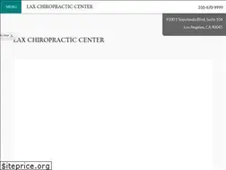 Sites similar to laxchiropractic.com