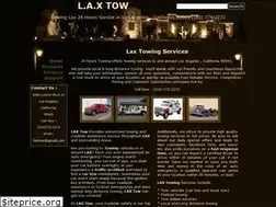 Sites similar to laxtow.com