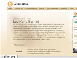 Sites similar to layhong.com.my