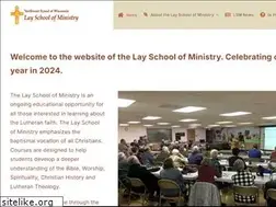Sites similar to layschoolofministry.org