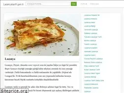 Sites similar to lazanyatarifi.gen.tr