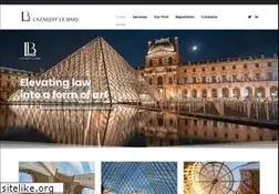 Sites similar to lazareff-lebars.com