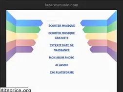 Sites similar to lazarevmusic.com