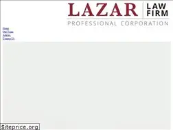 Sites similar to lazarlaw.ca
