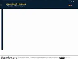 Sites similar to lazarragahinojosa.com