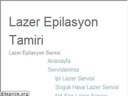 Sites similar to lazerepilasyontamiri.net