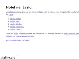 Sites similar to laziohotels.net