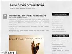 Sites similar to lazioserviziamministrativi.it