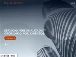 Sites similar to lazoabogados.com.pe
