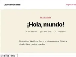 Sites similar to lazosdelealtad.com