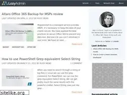 Sites similar to lazyadmin.nl