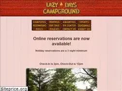 Sites similar to lazydays-campground.com