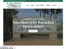 Sites similar to lazydaysvillage.com