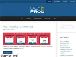 Sites similar to lazyfrog.in
