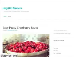 Sites similar to lazygirldinners.com