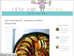 Sites similar to lazygirlvegan.com