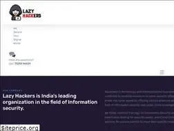 Sites similar to lazyhackers.in