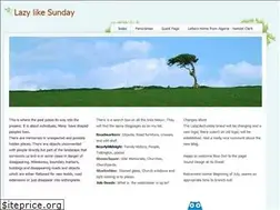 Sites similar to lazylikesunday.net