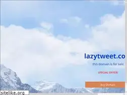 Sites similar to lazytweet.com
