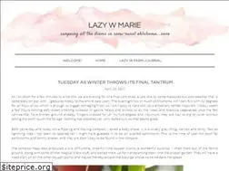 Sites similar to lazywmarie.com
